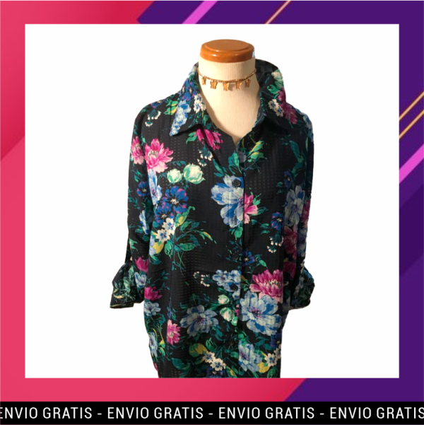 Blusón Floreado