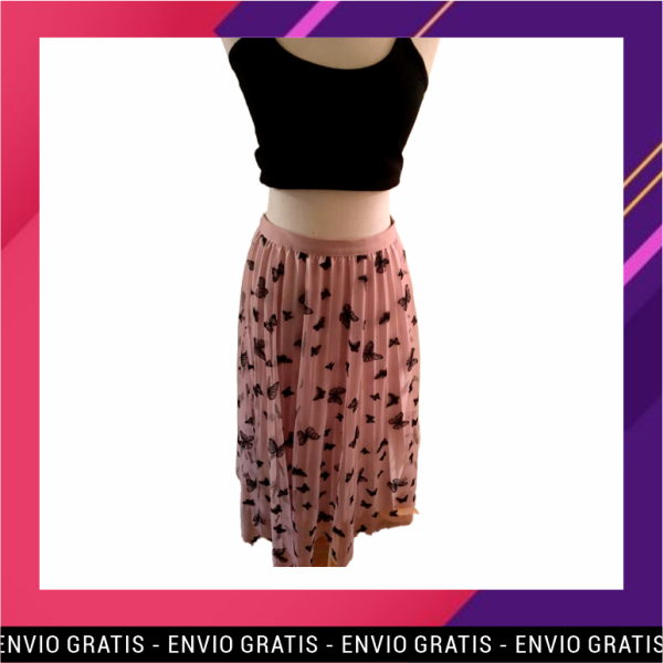Falda Mariposas Reversibles