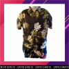 Camisa Negra Estampados Palmas