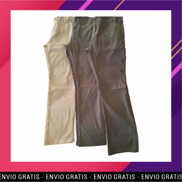 Pantalones de Tela Elástica