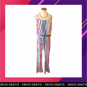 Enterizo Blanco con Estampado