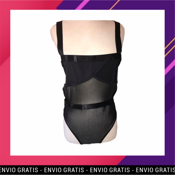 Maya con Adorno Elástico Negra