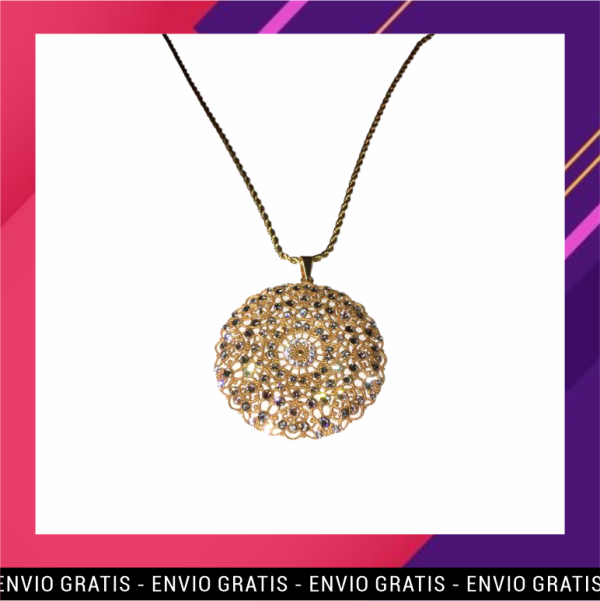 Cadena de Acero con Filigrana y Estrías