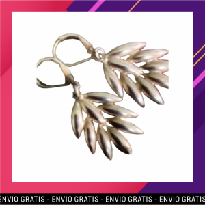 LPSM-212 Aretes de Plata Modelo Palmas