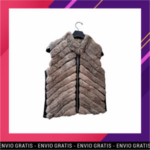 Chaleco de Piel de Conejo