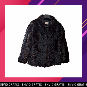 Sacó en Visón Piel Natural