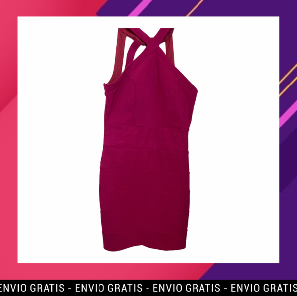 Vestido en Color Vino en Oferta