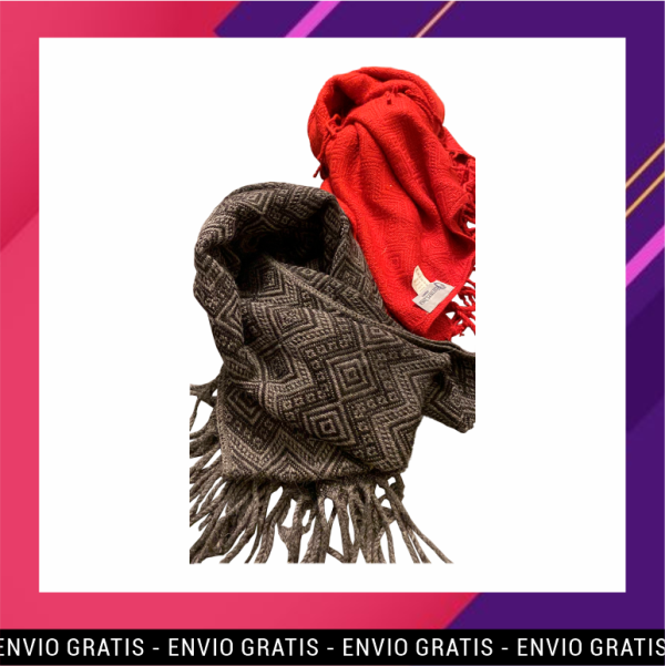 LPSM-263 Bufanda en Alpaca y Dralón en Oferta