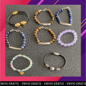 LPSM-277 Oferta en Pulseras Unisex de Piedras Naturales
